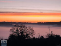 Alba in collina - Foto Luciano Rossetti