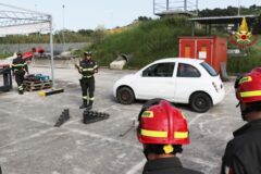 Sessioni addestrative Vigili del Fuoco su incidenti stradali