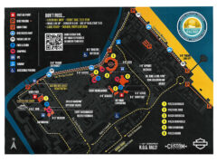 Raduno europeo Harley Davidson a Senigallia - Mappa dell'evento