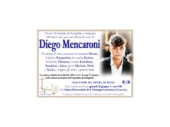 Necrologio di Diego Mencaroni