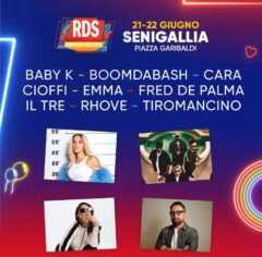 RDS Summer Festival 2024 a Senigallia