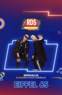 Eiffel 65 a Senigallia per l'RDS Summer Festival 2024