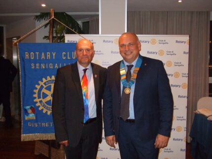 Alessandro Marinelli nuovo presidente del Rotary Club Senigallia