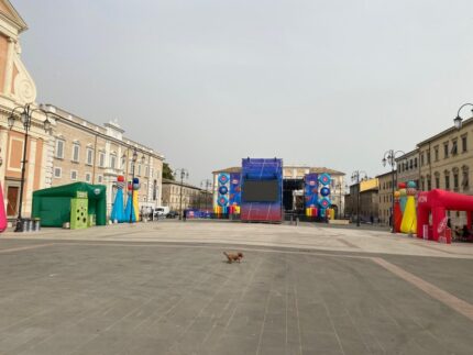 Piazza Garibaldi pronta per RDS Summer Festival 2024