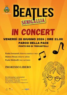 BeatleSenigallia in concert a Ponte Rio di Trecastelli