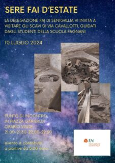 Sere FAI d'estate il 10 luglio a Senigallia