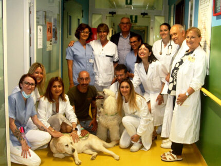Pet therapy all'ospedale di Senigallia
