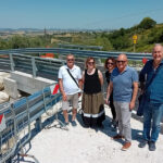 Sopralluogo al ponte del Farneto a Serra de' Conti