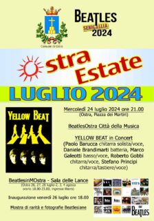 BeatleSenigallia a Ostra mercoledì 24 luglio