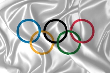 Bandiera Olimpiadi, 5 cerchi olimpici