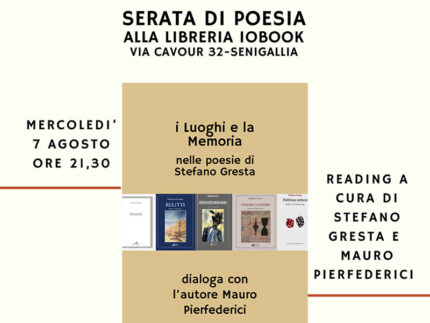 Stefano Gresta alla libreria iobook