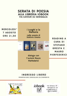 Stefano Gresta alla libreria iobook