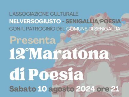 12° Maratona di Poesia