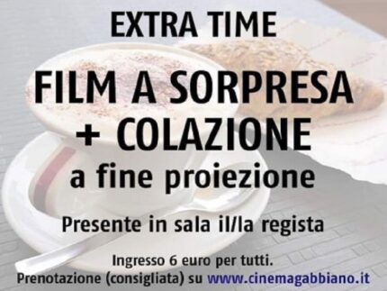 Extra Time al cinema Gabbiano