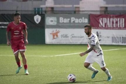 Gianmarco Gabbianelli in azione con la Vigor Senigallia