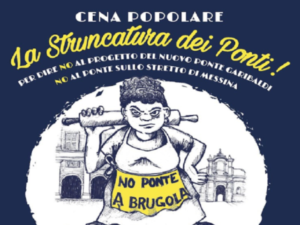 Cena popolare "La struncatura dei ponti"