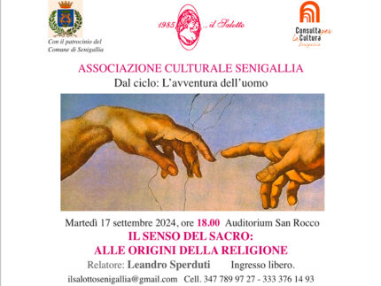 Conferenza "Il senso del sacro"