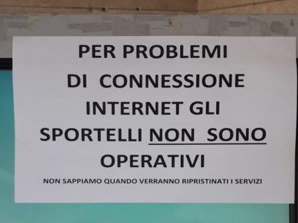 Sportelli non funzionanti all'ospedale di Senigallia