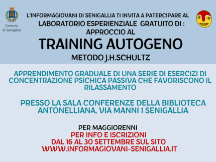 Laboratorio di training autogeno