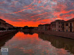 Nuvole rosse - Foto Leonardo Marozza