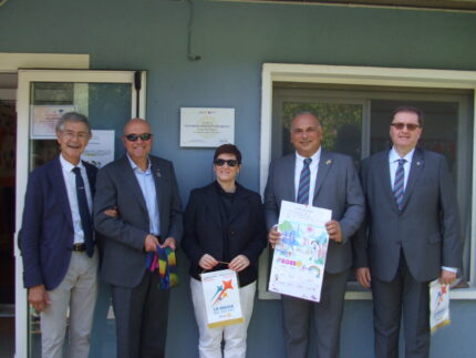 Il Governatore del Distretto Rotary 2090 Massimo De Liberato a Senigallia