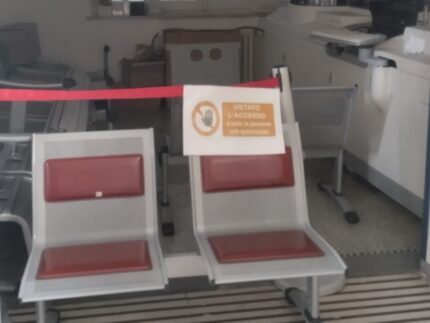 Laboratorio analisi dell'ospedale di Senigallia