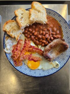 English breakfast al Priscilla Bistro di Senigallia