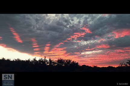 Dopo il vento: tramonto! - Foto Simone Secondini