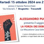 Presentazione saggio "La forza dei deboli"