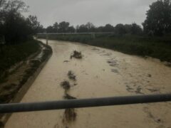 Fiume Misa dal ponte su strada della Chiusa