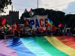 Corteo per la pace a Roma del 26 ottobre 2024