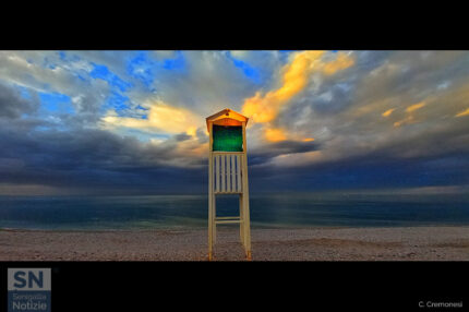 Il tempo e il mare - Foto Claudio Cremonesi