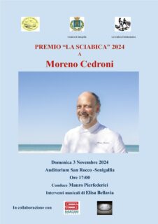 Premio La Sciabica 2024 a Moreno Cedroni