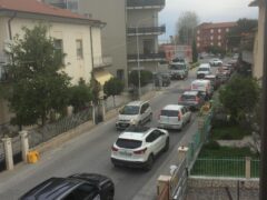 Traffico in via Cilea