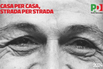 Campagna tesseramento PD 2024 con Enrico Berlinguer