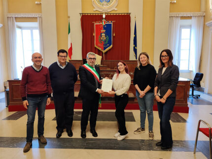 Congratulazioni dell'Amministrazione Comunale a Giulia Fuligna