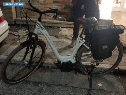 Bicicletta rubata ritrovata dalla Polizia