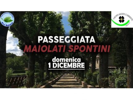 Passeggiata a Maiolati Spontini con GSA