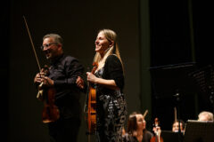 Concerto dell'Orchestra Sinfonica Abruzzese con Ettore Pellegrino e Silvia Mazzon a Senigallia - Foto Simone Luchetti