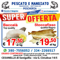 Pescato e Mangiato - Super offerta fino al 15/12/2024