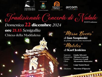 Concerto di Natale dell'Associazione Corale Luigi Tonini Bossi