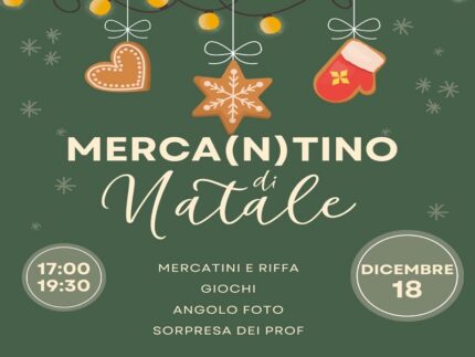 Merca(n)tino di Natale alla scuola Mercantini