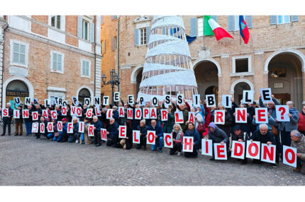 Manifestazione per un Consiglio Grande per parlare del nuovo Ponte Garibaldi