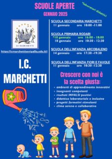 Open day all'I. C. Marchetti