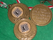 Le medaglie del Torneo di Scacchi Città di Senigallia