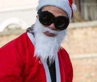 Babbo Natale a Senigallia arriva in SUP