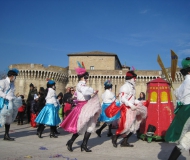 Carnevale 2012 a Senigallia: sfilata dei carri