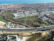 Foto aerea del Misa a Senigallia
