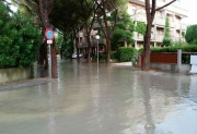 27/07/2014 - Via A.Garibaldi allagata dopo la pioggia del 26 luglio 2014
