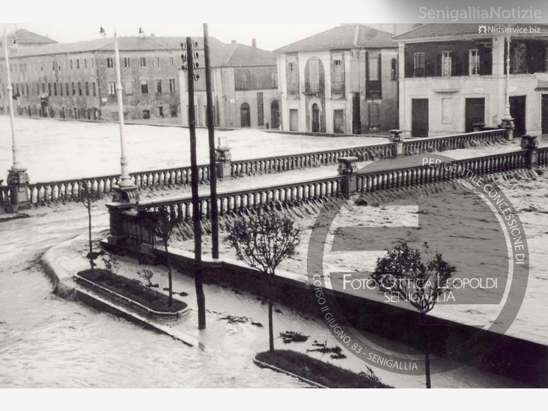Il centro di Senigallia alluvionato dallo straripamento del Misa - Leopoldi-1045